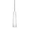 Besa Lighting Camino Stem Pendant, Opal Matte, Satin Nickel Finish, 1x50W Candelabra 1TT-567407-SN - alternate 1